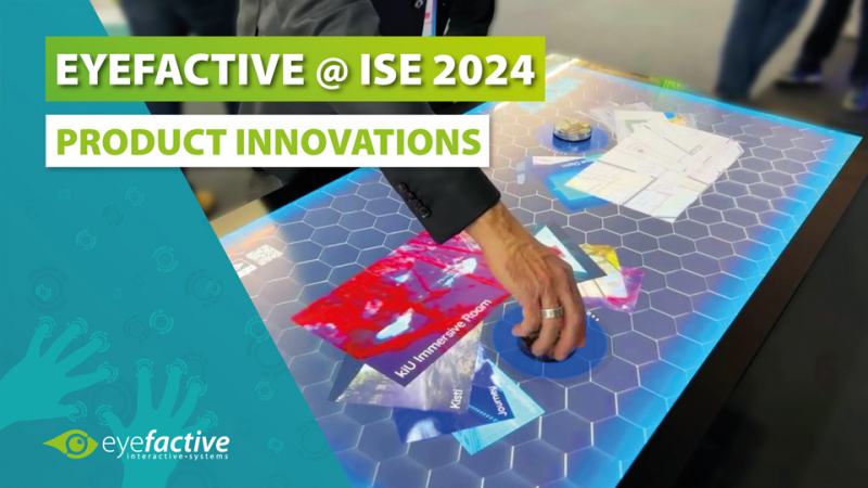 eyefactive präsentiert zwei Weltneuheiten auf der ISE 2024 in Barcelona